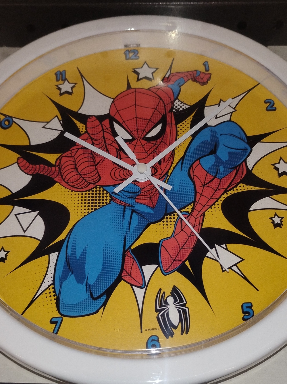 Kids' Marvel Spider-Man Wall Clock
